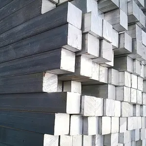 Batang heksagonal logam paduan aluminium batang persegi panjang bulat