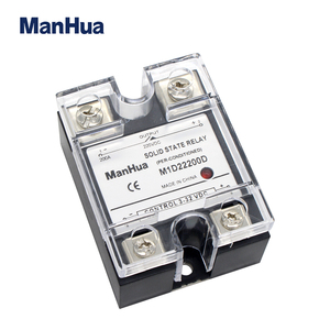MANHUA-relé monofásico de <span class=keywords><strong>estado</strong></span> sólido, CC a CC de 3-32VDC a 220VDC, 200A, con CE - Product Image 4