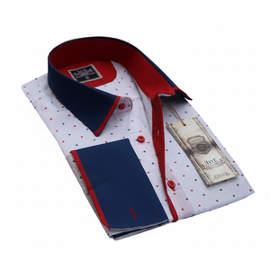 Boutons de manchettes, chemise blanche pour hommes - Product Image 2