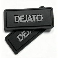 Patch en silicone PVC souple personnalisé, logo en relief 3D, badge thermocollant pour casquettes, chapeaux, sacs, vêtements