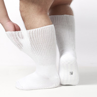 Chaussettes de compression respirantes et anti-humidité pour hommes d'âge moyen, grandes tailles, antidérapantes, toutes saisons – Meilleures ventes e-commerce