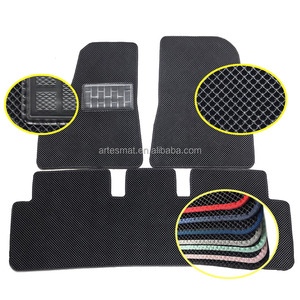Alfombrillas Universales de Lujo para Coche, Resistentes, Antideslizantes, Impermeables, de PVC, para Todo Tipo de Clima, Juego de 4 Piezas - Product Image 3