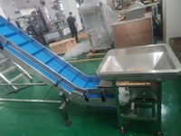 Petite machine inclinée de convoyeur à bande de catégorie comestible de prix usine pour l'industrie alimentaire, système de convoyeur pour le fruit
