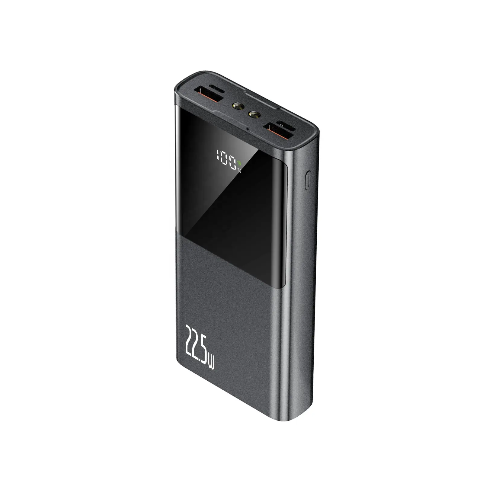 22,5 W PD 3,0 banco de energía móvil aleación de aluminio 20000MAH USB tipo-c banco de energía multipuerto