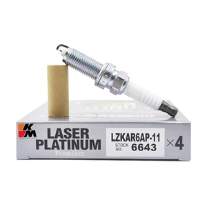 <span class=keywords><strong>KM</strong></span> PREMIUM AUTO PARTS Bujía de iridio y platino 6643 apta para <span class=keywords><strong>Nissan</strong></span> - Product Image 2