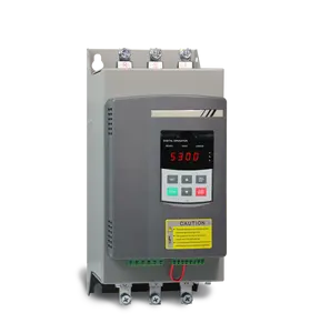 China manufacturer POWTRAN smart soft starters built in bypass 7.5kw 20hp 50hp 100hp intelligent motor start