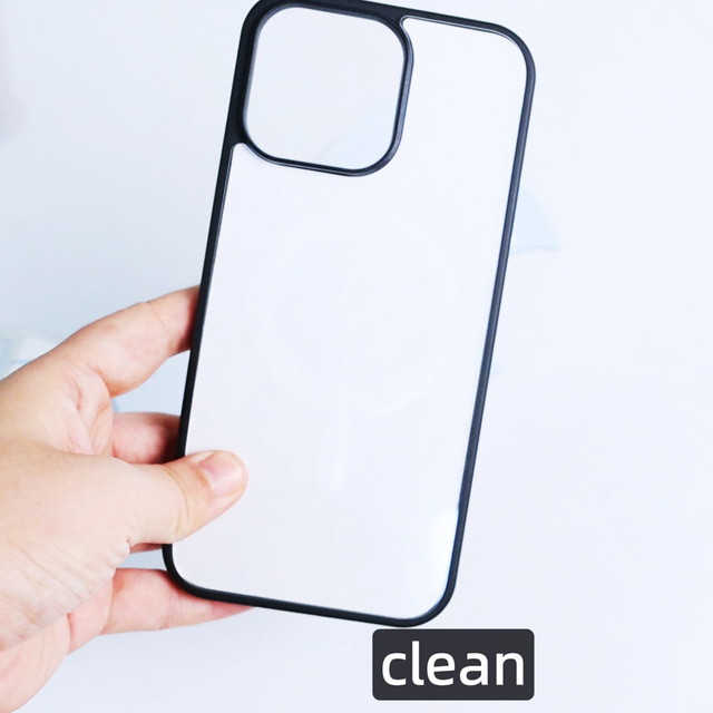 Custom Phone Case for UV Printing Magnetic Pc & PVC Plate Matte TPU 3D Printable Cell Phone Cases for iPhone 16 15 14 13 Pro Max