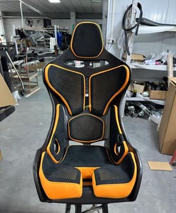 Siège de voiture de luxe en fibre de carbone OEM avec revêtement en daim pour McLaren, pour sièges de voiture de course - Product Image 4