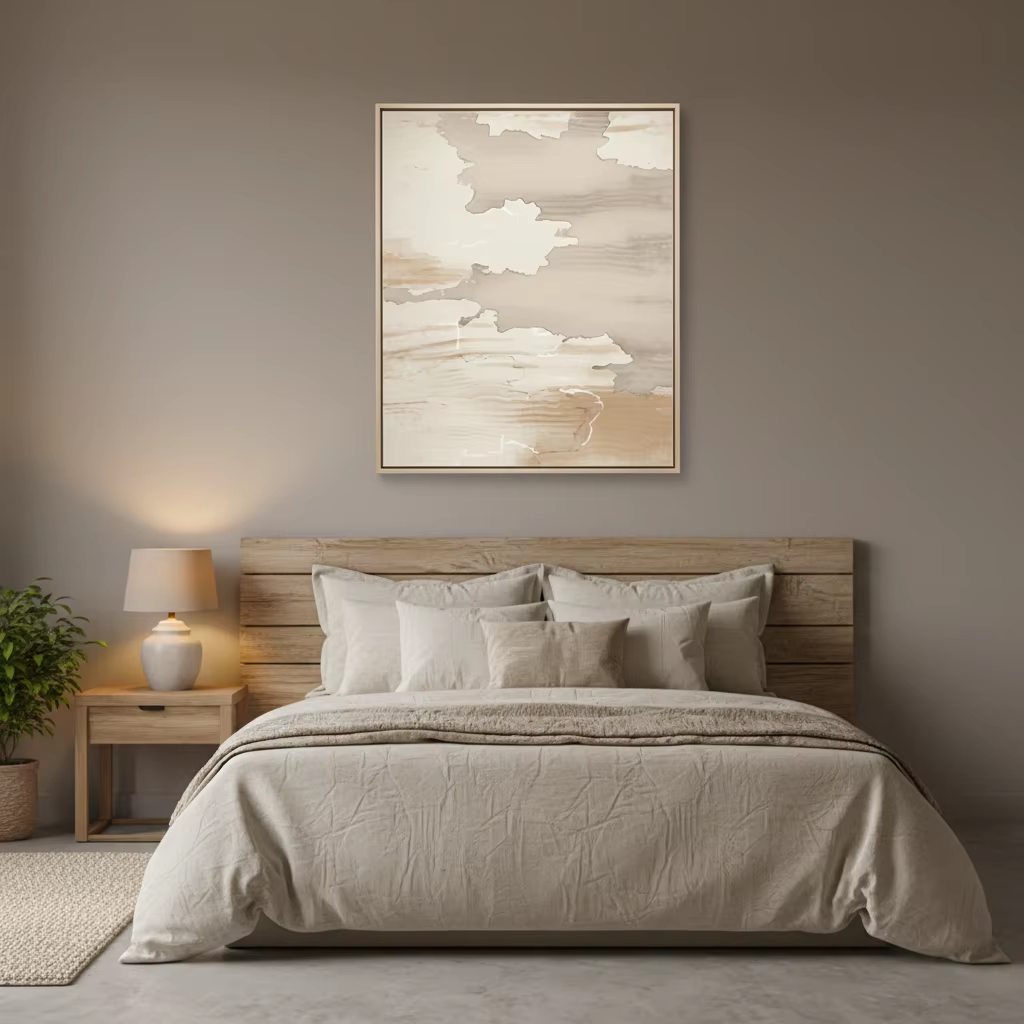 White-Metal frame