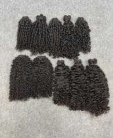 Extensions de Cheveux Humains Bruts 100% Naturels Non Traités, Bundles de Cheveux Remy, Boucles Birmanes et Indiennes, Cuticules Entièrement Alignées, Prix de Gros