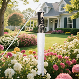 Custom Polyester the Day of the Dead in Mexico <b>Flag</b> WindSock Digital Printed Flying Wind Socks for Yard Garden Porch - Product Image 1