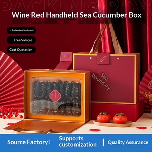 New Flip-Top Sea Cucumber <b>Gift</b> <b>Box</b> Custom Wholesale Handheld <b>Empty</b> Packaging <b>for</b> Presents - Product Image 5
