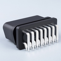 Adaptateur de connecteur de diagnostic OBD2 femelle 16 broches coudé à 90 degrés J1962F