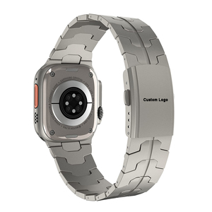 Keepwin qualità superiore di grado II in titanio orologio da polso <span class=keywords><strong>Ultra</strong></span> 1 2 fascia durevole chiusura a bottone per Apple iWatch 9 8 7 6 5 4 3 2 1 - Product Image 6