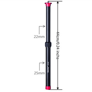 Trépied de table universel léger Manbily MT-02+LR-252 <span class=keywords><strong>avec</strong></span> perche à selfie monopode pour appareil photo reflex numérique - Product Image 5