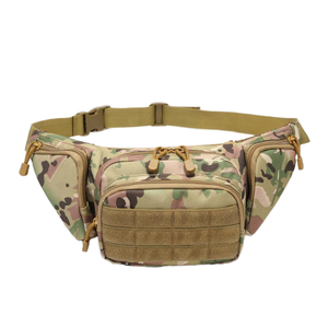 Sac de <span class=keywords><strong>taille</strong></span> tactique imperméable en nylon avec fermeture éclair unisexe pour le rangement du téléphone portable, idéal pour le cyclisme et la randonnée - Product Image 3