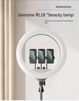 Usine Offre Spéciale 18 pouces anneau LED Selfie remplir lumière télécommande éclairage photographique pour beauté maquillage trépied en direct