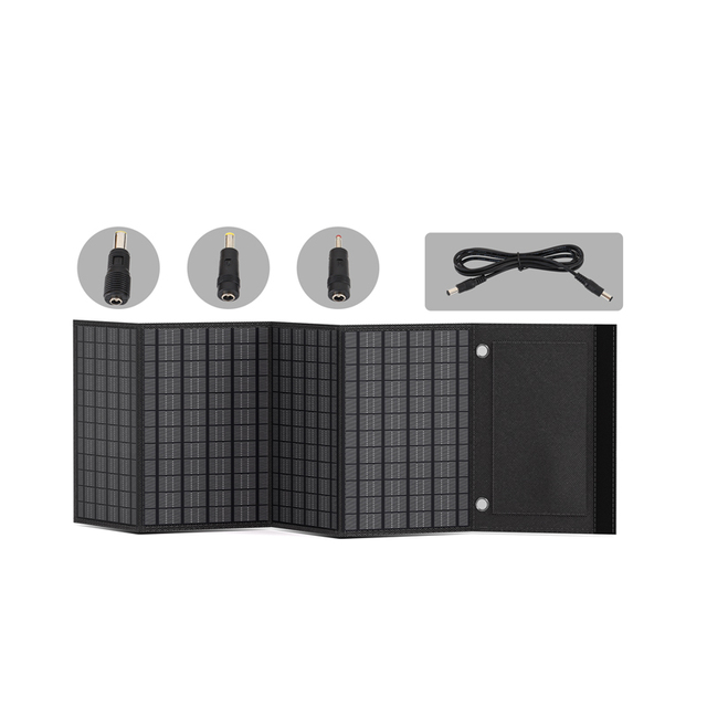 Waterproof Folding Portable 12V 30W Monocrystalline Solar Panels Dual USB/DC Output for Mobile Phone Laptop Power Bank Outdoor