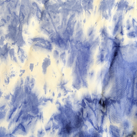 Tissu en crêpe épais 20% soie 80% laine, teinture tie-dye, textile de luxe pour robe, manteau, veste, matière pour vêtements sur mesure