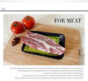Absorbent Pad for Food Super Absorbent <b>Polymer</b> Pad Hot Sale Effectively Absorbs Excess Moisture - Product Image 5