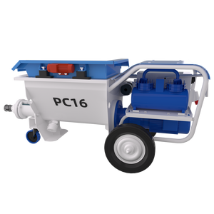Máquinas pulverizadoras de pintura de alta eficiencia con gran capacidad de tolva, dispositivos de pulverización de mortero con bomba central, pulverizador de pintura giratorio de alta eficiencia - Product Image 3