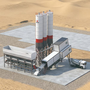 Planta de Concreto Prefabricado Móvil Pequeña de 150M3/H con Línea de Producción, Bomba, Motor, Caja de Cambios, PLC y Rodamientos en Venta - Product Image 5