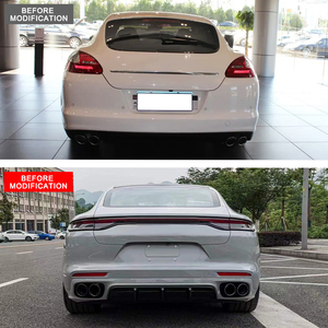 Kit carrosserie 970 pour Panamera, modification et amélioration, pare-chocs arrière, hayon, feux arrière 971 TurboS, spoiler 970.1 970.2 - Product Image 2