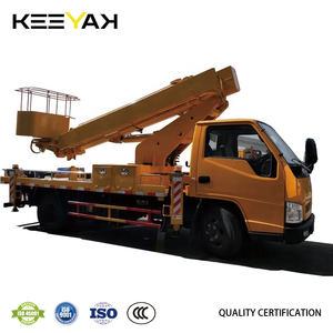 JMC 4x2 Camión aéreo 23m Camión de cubo Plataforma de trabajo aéreo Elevador hidráulico Boom Camión de operación a gran altitud Mejor precio - Product Image 4