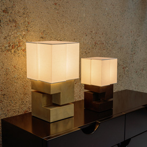Modern Table Lamp E27 Led <b>Light</b> Source Switch Control For Bedroom Living Room Study Simple Design - Product Image 1