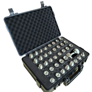 Paslanmaz çelik 38 adet/takım basınç kalibratörü adaptör bağlantısı basınç sensörü kalibratörü - Product Image 1