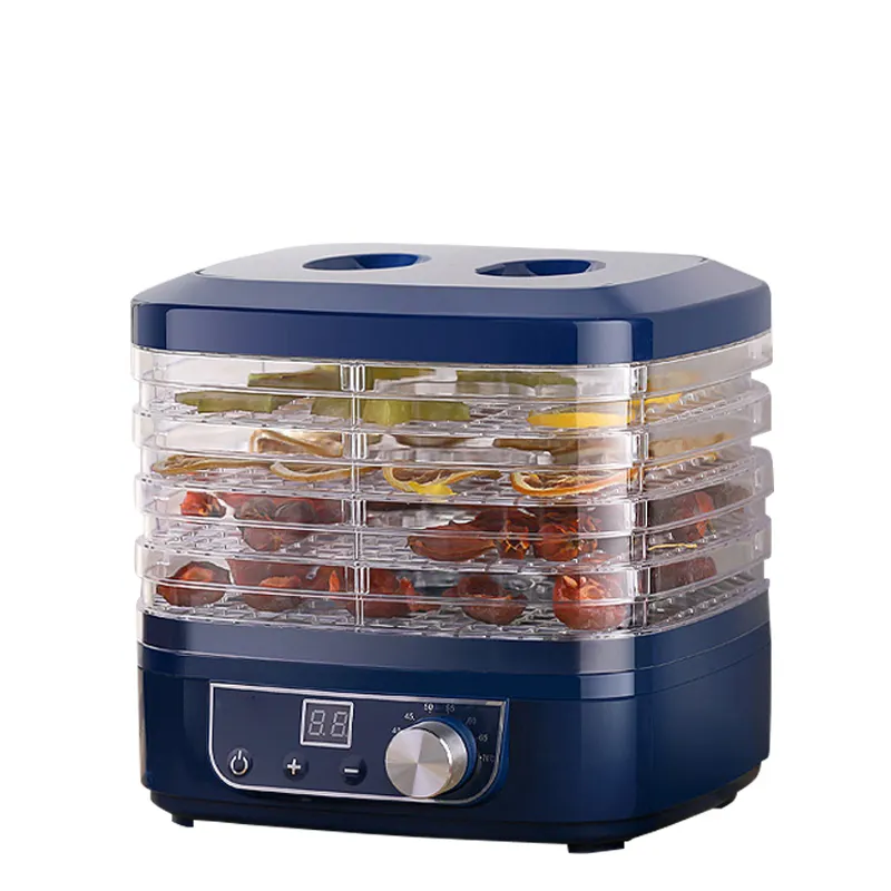 Déshydrateur automatique d'aliments, 350W, 5 couches, Machine de séchage des fruits, snacks, banane, manga, légumes et fruits