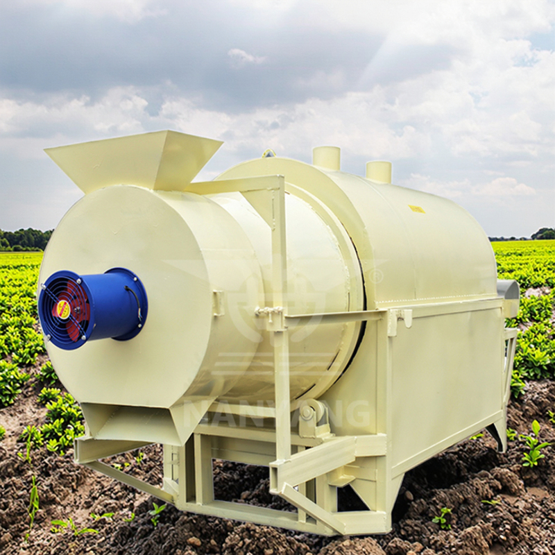 Small 500kg Rotary Dryer for Agricultural