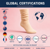 Hochwertige Scrunch Damen Slouch Socken Weiche Atmungsaktive Gepolsterte Sportsocken Schnelltrocknende Logo-Anpassbare Socken