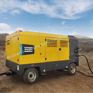 Compresseur d'air diesel mobile Atlas Copco V1200 V1200 V900 X1300 Y1300 pour l'exploitation minière et le forage haute pression - Product Image 4