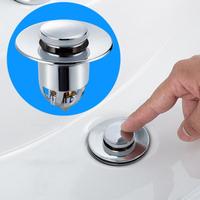 Mise à niveau du filtre pop-up attrape-cheveux pour salle de bain évier de cuisine crépine en plastique bouchon de panier Bullet Core bouchon de vidange