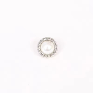 Welord Hochwertige Maßgefertigte Zinklegierung Diamant Rechteckige Knöpfe Nickel-Frei mit Strass-Verzierung - Product Image 3