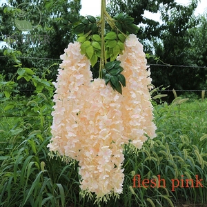 Nhân Tạo Wisteria Hoa Trung Tâm Mua Sắm Bên Đám Cưới Trần Trang Trí Trang Trí Nội Thất Cánh Hoa Nhân Tạo Chuỗi - Product Image 5