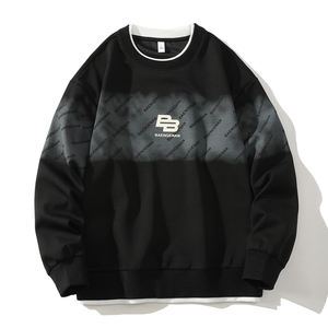 Suéter informal japonés para hombre, camiseta holgada de manga larga para primavera y otoño, transpirable, fresca, cómoda y popular - Product Image 5