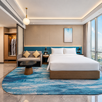 Ensemble de chambre d'hôtel 5 étoiles moderne et personnalisé IDM, fabricant de Foshan, solutions complètes de mobilier FF&E pour chambres d'hôtel et projets hôteliers