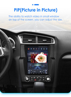 CARUPEZ Radio de Coche Android de 9.7 Pulgadas con GPS para Citroen C4 C4L DS4 2013-2017, Unidad Principal de Navegación Vertical Estilo Tesla de 8 Núcleos 7862S