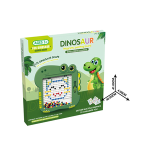 Papan gambar magnetik untuk anak-anak, mainan pendidikan baru 2 In 1 menggambar Mini papan belajar menggambar dapat dihapus - Product Image 3