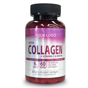 Anti-Aging Beauty Tablets with Biotin and <strong>Collagen</strong> for <strong>Collagen</strong> Infusion for Women - Product Image 1