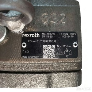 ปั๊มเกียร์ภายใน Rexroth รุ่น PGH4-31/032RE11VU2 R901147102 แบบขับเคลื่อนด้วยมอเตอร์ไฮดรอลิกชนิดปริมาณคงที่ - Product Image 2