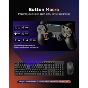 Adaptateur de Jeu <span class=keywords><strong>Souris</strong></span> <span class=keywords><strong>Clavier</strong></span> Gamwing STRIKER <span class=keywords><strong>PRO</strong></span> pour <span class=keywords><strong>PS4</strong></span>, PS3, ONE, X360, XSS, XSX, N-Switch, Compatible avec Casque 3,5 mm - Product Image 5