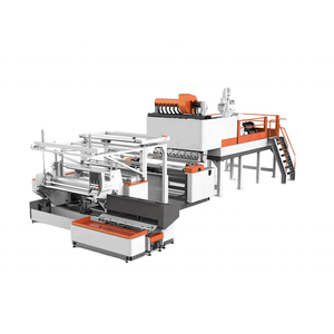 PYM 1500mm Dreifachschnecken-Automatische Jumbo-Rollen-Stretchfolien-Herstellungsmaschine mit Motor & Getriebe für LDPE/LLDPE-Verarbeitung - Product Image 1