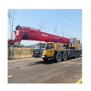Grúa de Brazo Usada Sany de 80 Toneladas, Grúa Montada en Camión STC800, Disponible en 25T, 50T, 75T, 80T, 100T y 220T, en Buen Estado - Product Image 2