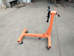 Support moteur avec <span class=keywords><strong>plateau</strong></span> à outils 1500 lb en acier, tête rotative, rangement intégré, pour garage, atelier, réparation automobile, OEM - Product Image 3