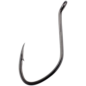 NOUVEAU MAJOR Hameçon à poisson-chat barbelé de haute qualité, tube extra-large, trous de fixation à bouche coudée, manche long, pour pêche à l'appât vivant - Product Image 1