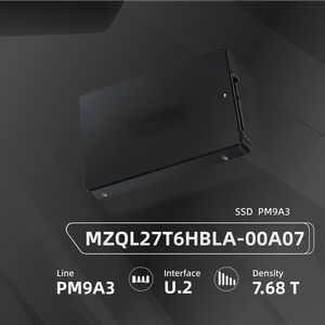 PM9A3 2.5 นิ้ว U.2 Internal SSD Gen4 X4 Nvme 7.68TB เซิร์ฟเวอร์โซลิดสเตตไดรฟ์ MZQL27T6HBLA-00A07 SSD - Product Image 1