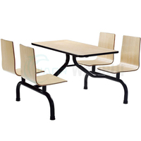 Banc de salle à manger 4 places en gros, mobilier de salle à manger, table et chaises, table de cantine